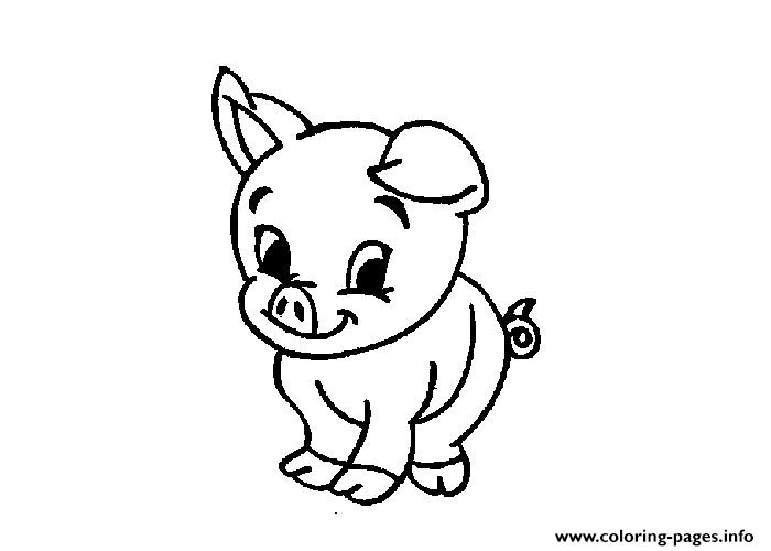 Cute Pig S Preschool9e1d coloring