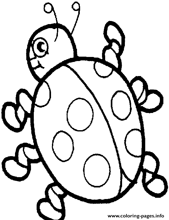 Cute Ladybug Girl Sdc5e coloring