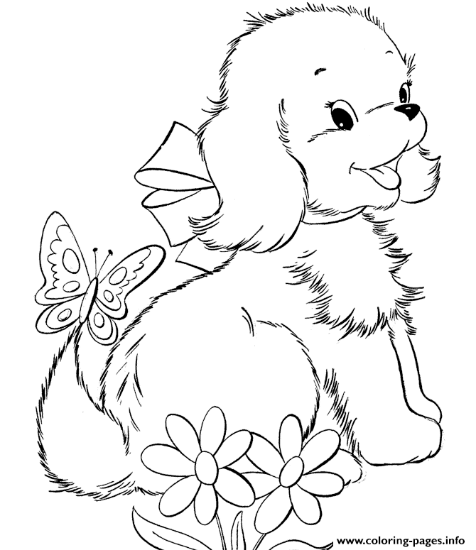 Coloring Pages Of Cute Dogsfc21 coloring