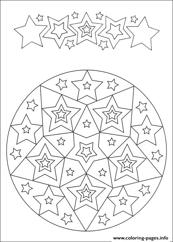 Simple Free Mandalas 31 coloring