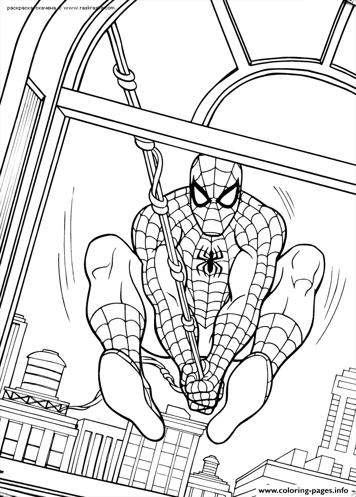 Spiderman S Preschool02ca coloring