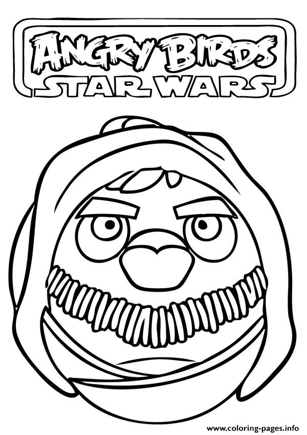 Star Wars S Printable Angry Birdsd713 coloring