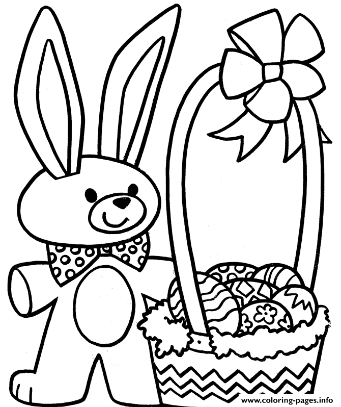 Easter S Bunny Doll08ed coloring