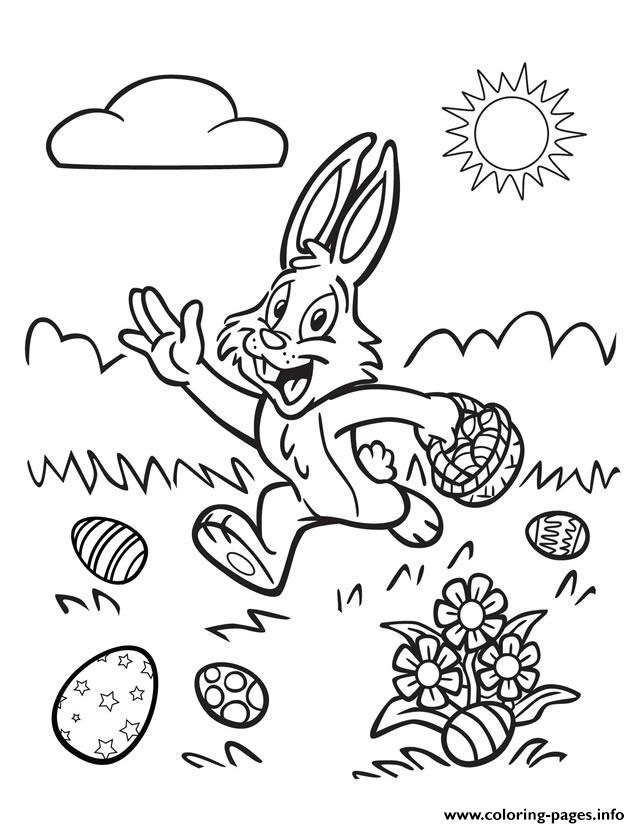 Wait For Me Easter S Bunny Yellingb7f0 Coloring page Printable