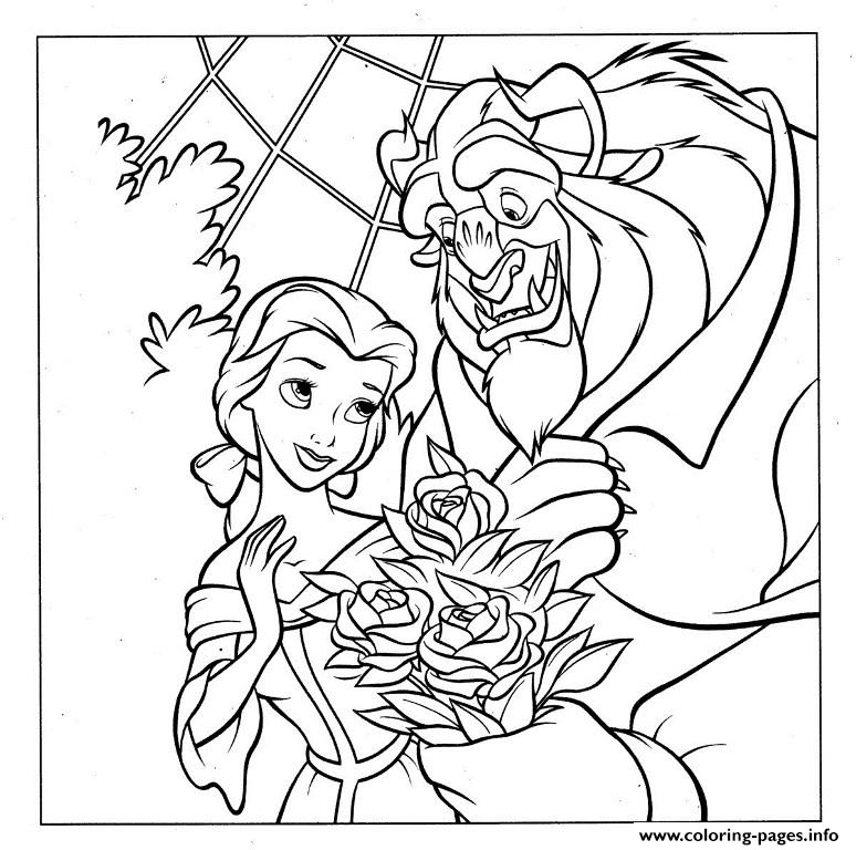 Disney Princess Belle S740a coloring