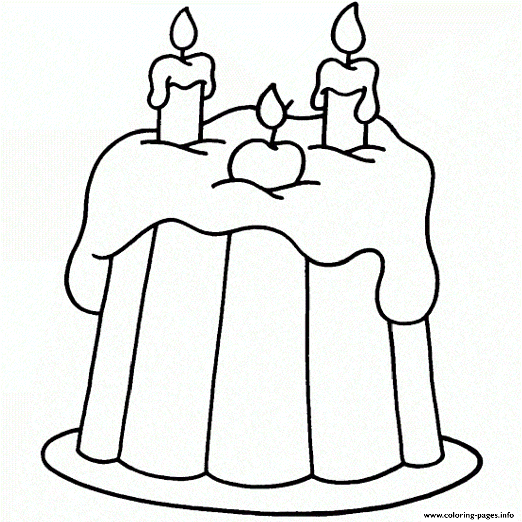 Birthday Cake 0326 coloring