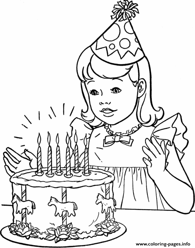 Printable S For Girls Birthday0f3e coloring