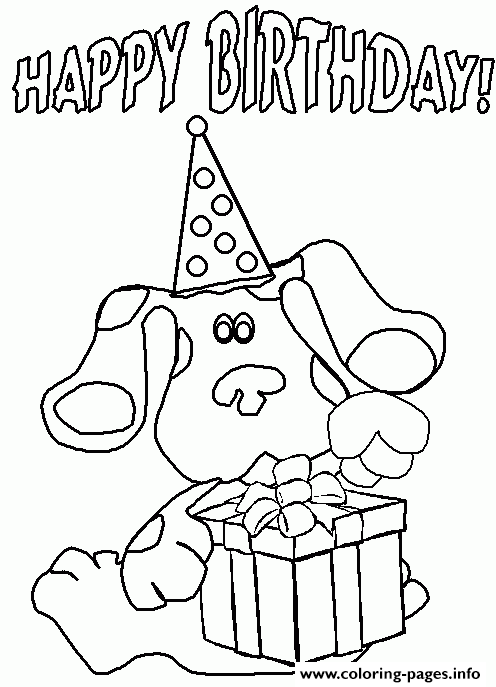 Happy Birthday From Blues  E1449385942808ee8c coloring