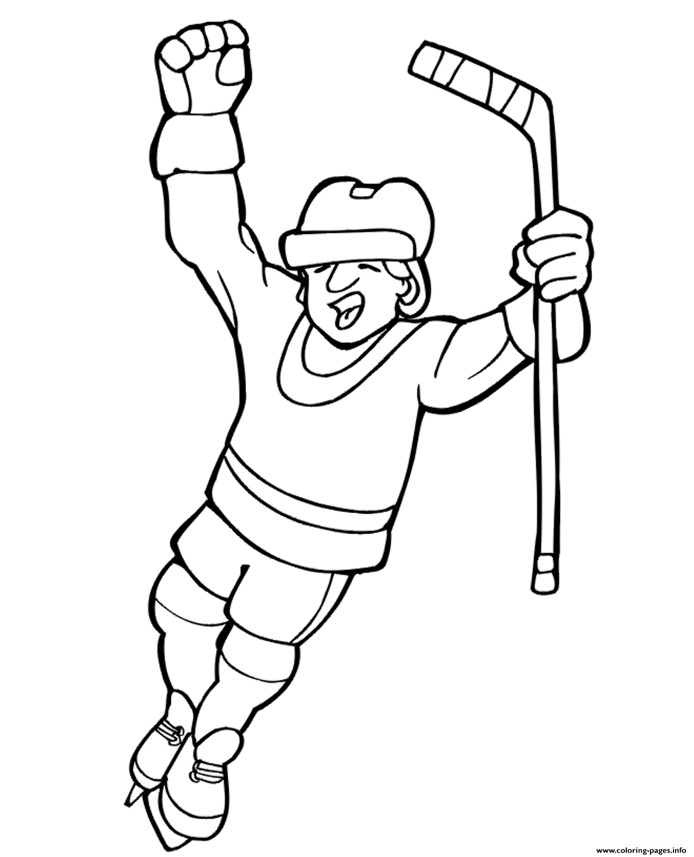 Winner Hockey S1bf9 coloring