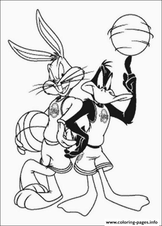 Bugs Bunny Basketball S68ce coloring
