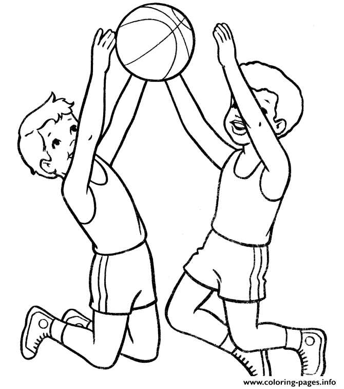 Basketball S For Kids1c9f coloring