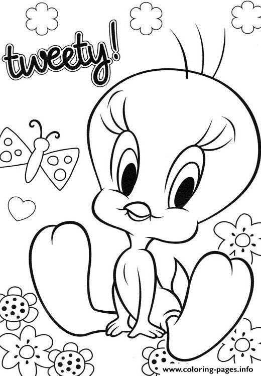 Looney Tunes Tweety Bird Sd75a coloring