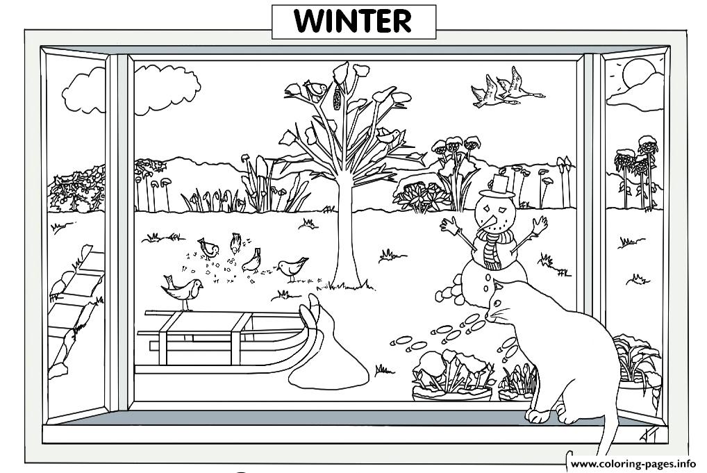 Preschool Winter  Free3958 coloring