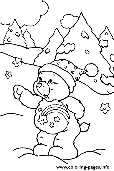 Bear Care S Printables Winterdbc1 coloring