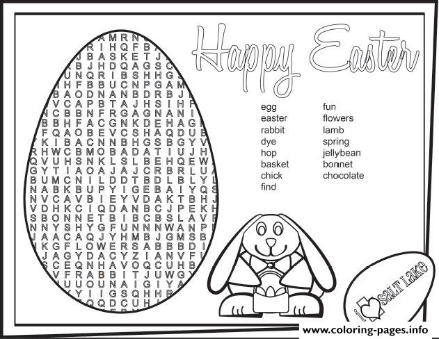 Easter Eggs Printablegames coloring