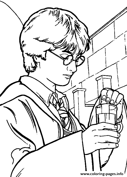 Free Harry Potter Coloring Sheets coloring