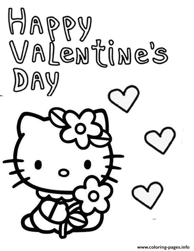 Hello Kitty Valentine Heart Coloring Pages Hello Kitty Coloring Porn Sex Picture