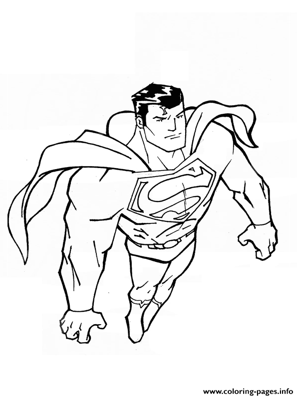 Amazing Superman S Kids Printableac08 coloring