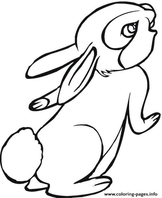 Coloring Pages For Kids Rabbit Printable39f5 coloring