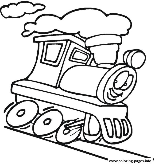 Train Transportation  For Kids00bc coloring