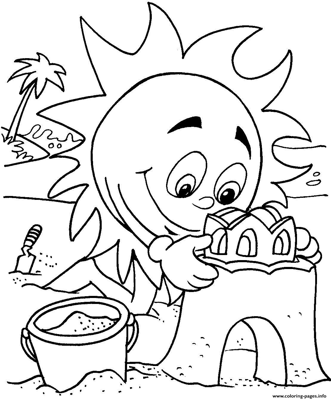 Coloring Pages For Kids In The Summerbfa9 coloring