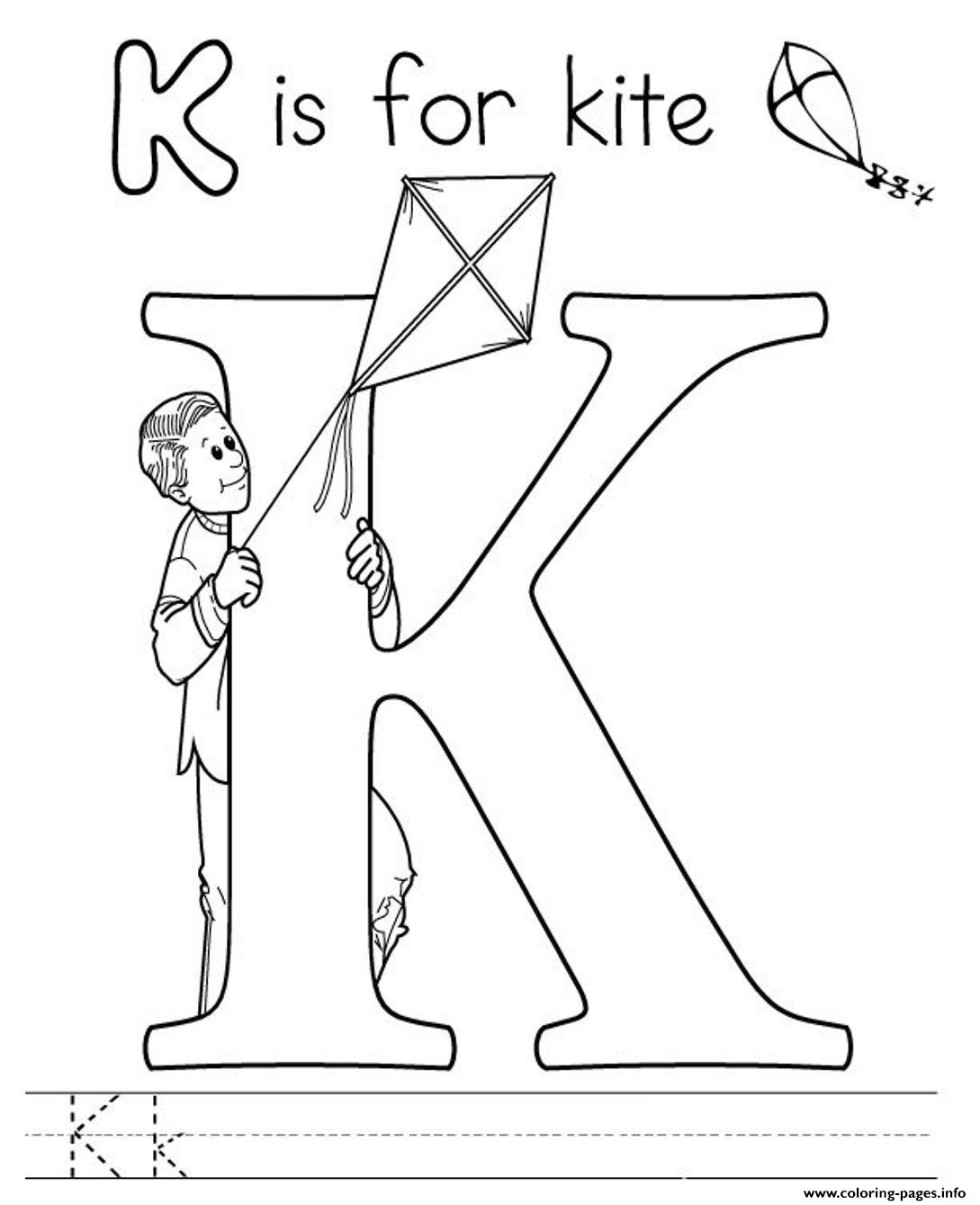 Alphabet S Free Kids Play Kite7b45 coloring