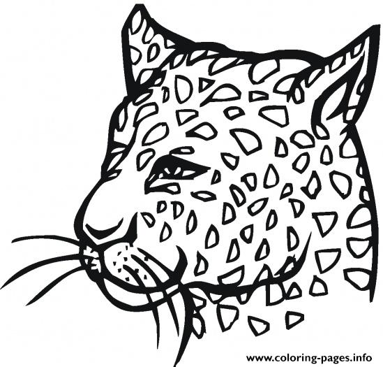 Cheetah Colouring Pages For Kidscb40 coloring