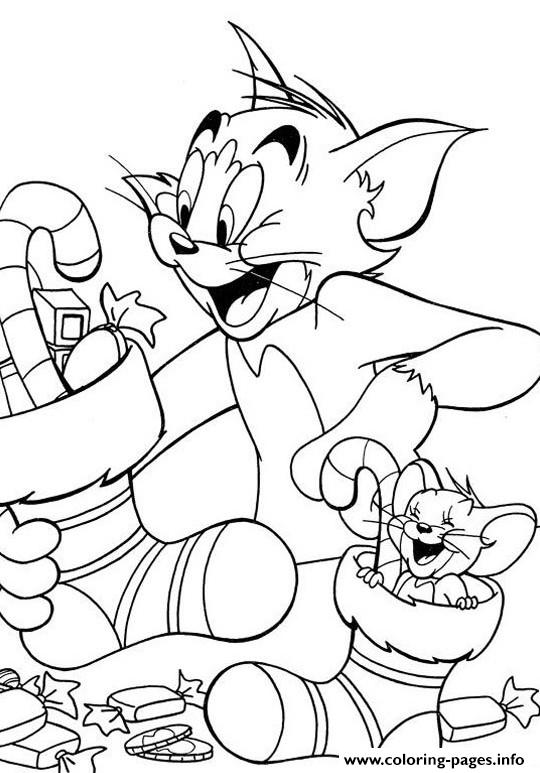 Xmas S For Kids Tom And Jerry2523 coloring