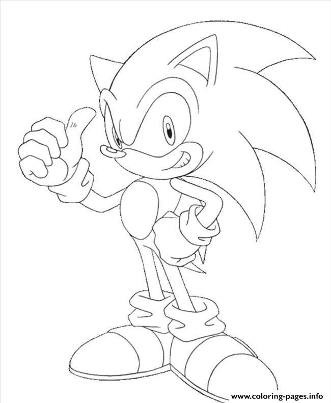 For Kids Sonic X691e coloring