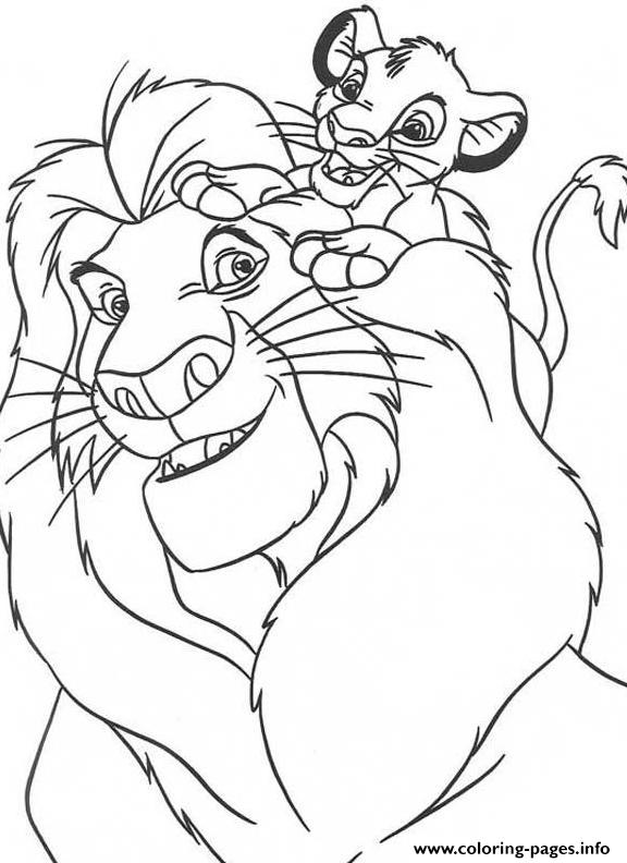Disney  For Kids Lion Kingae0c coloring