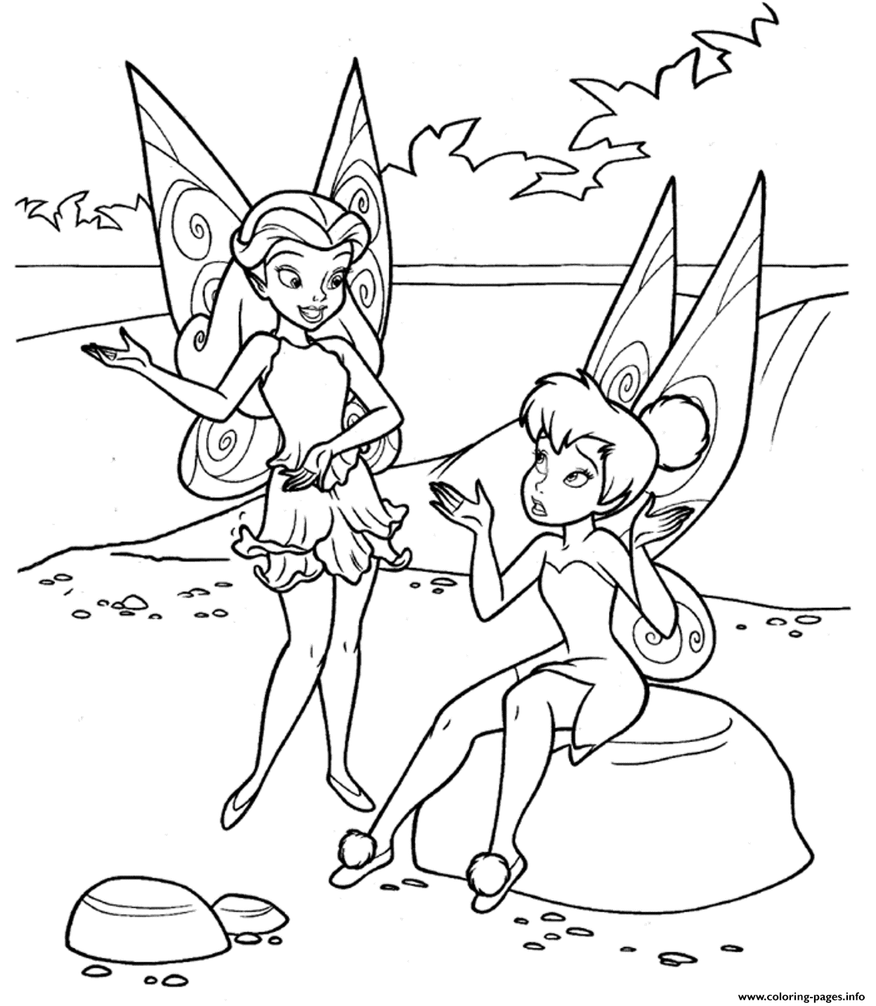 Tinkerbell S For Kids8d41 coloring