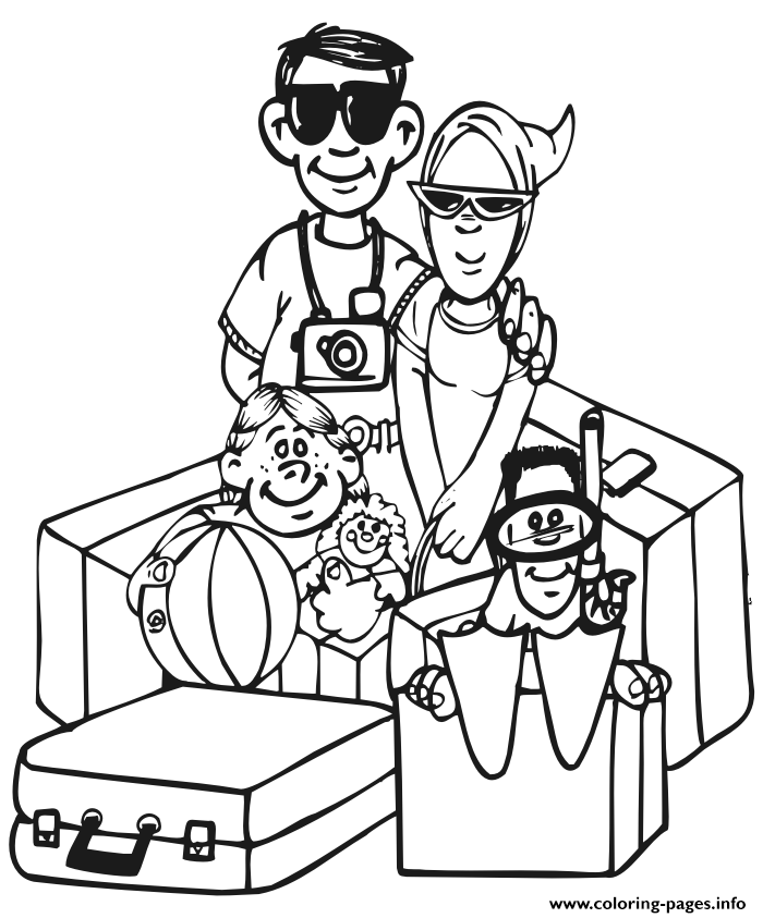 Coloring Pages For Kids In The Summer Vacation2183 coloring
