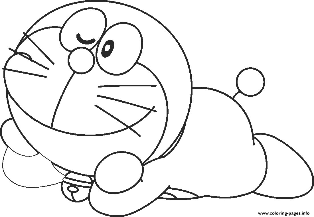 Kids  Doraemon Free52cd coloring