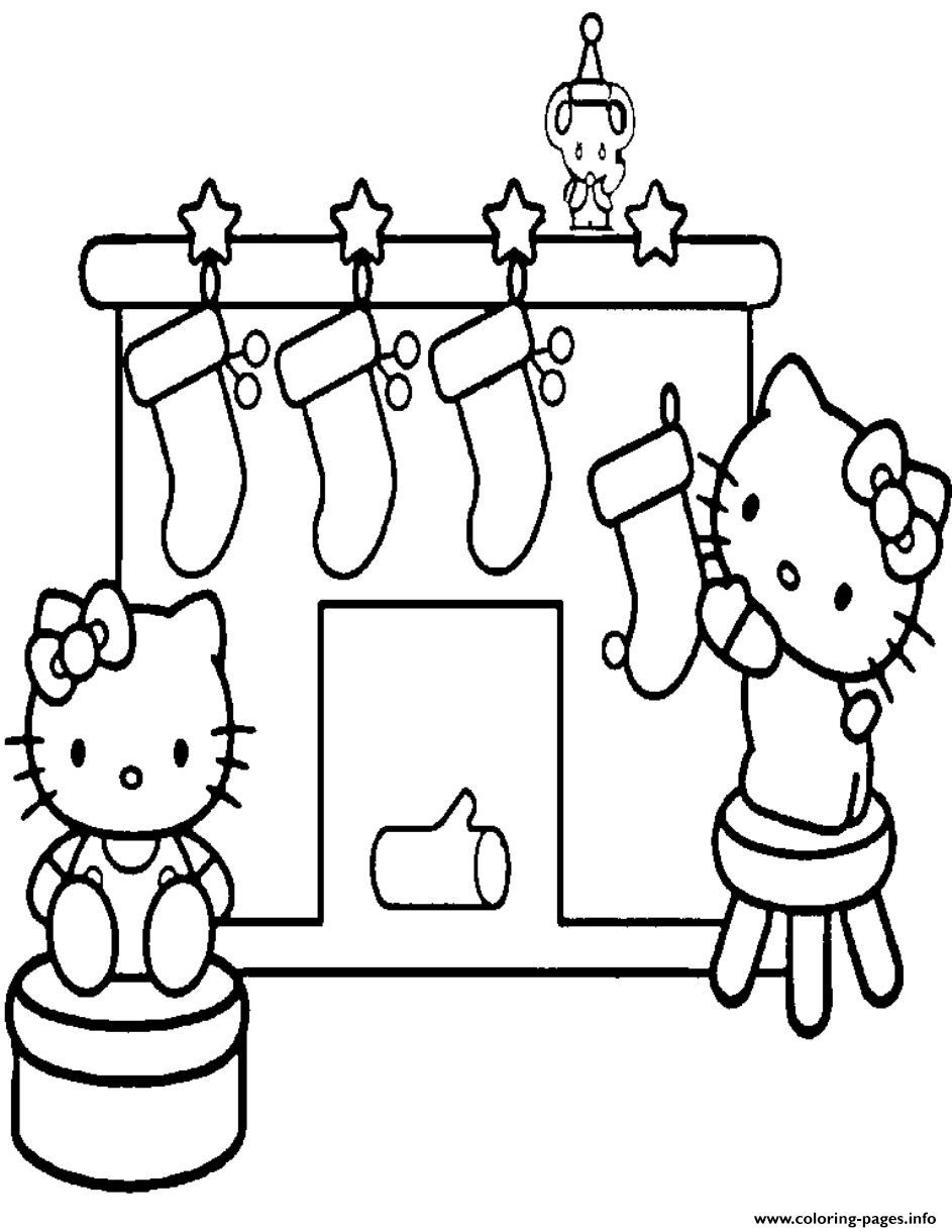 Christmas S For Kids Hello Kitty Christmas Stockings698c coloring