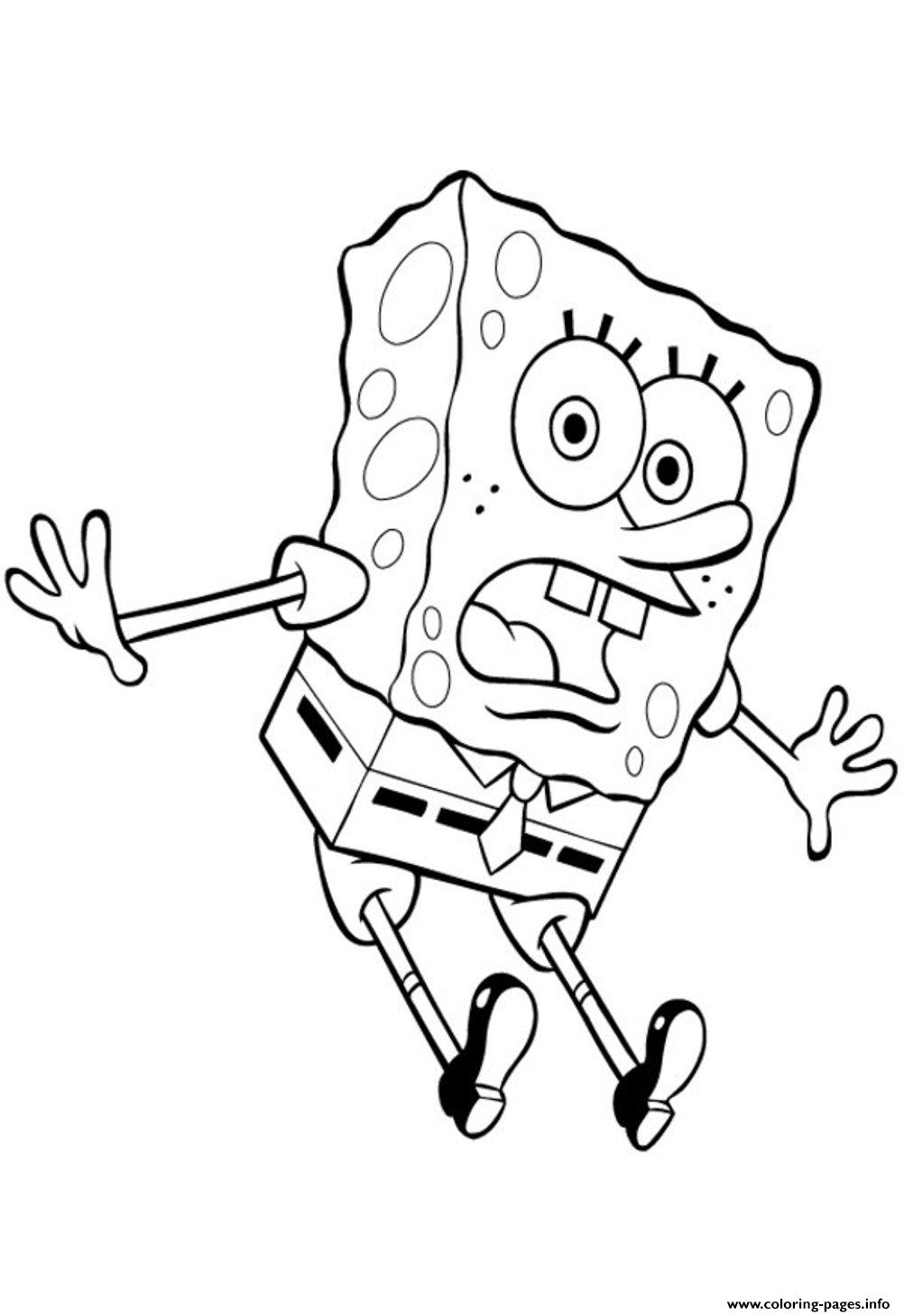 Coloring Pages Spongebob For Kidsf5ef coloring