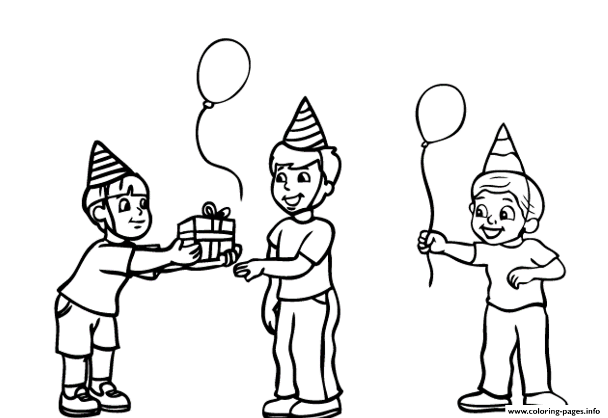 Kids Free Birthday S5cdc coloring