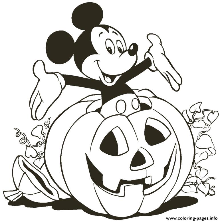 Halloween  For Kids Disneyd3c4 coloring
