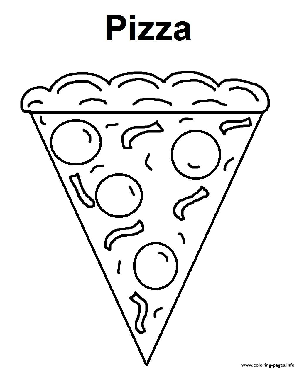 Pizza S Of Food For Kids6469 coloring