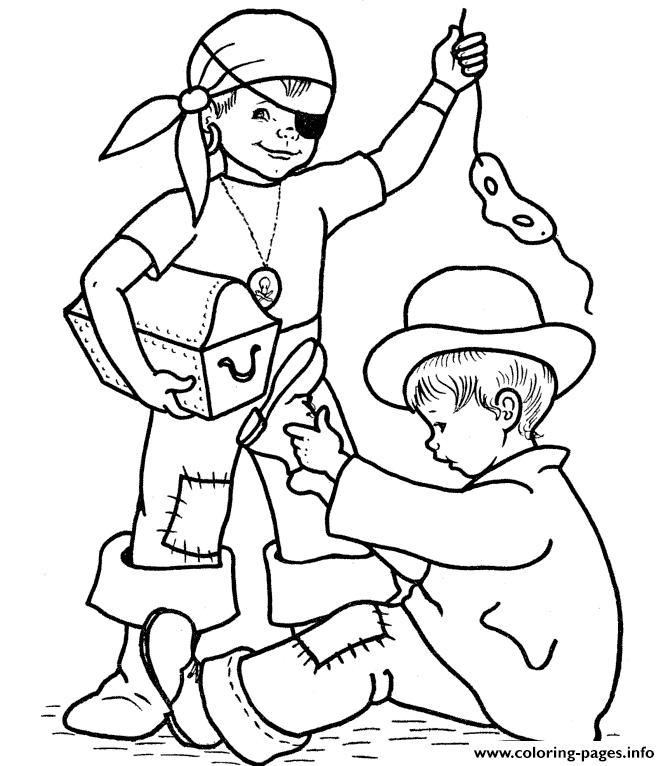 Coloring Pages Printable Kids Halloween Costumesa66f coloring