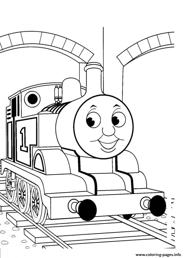 Kids Easy Thomas The Train Sd0cb coloring