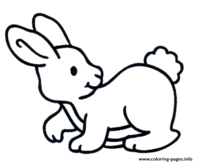 Coloring Pages For Kids Rabbit Free8b57 coloring