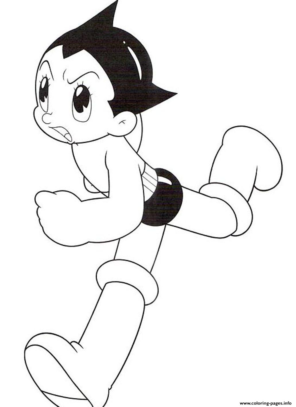 Astro Boy Cartoon S For Kids7db5 Coloring Pages Printable