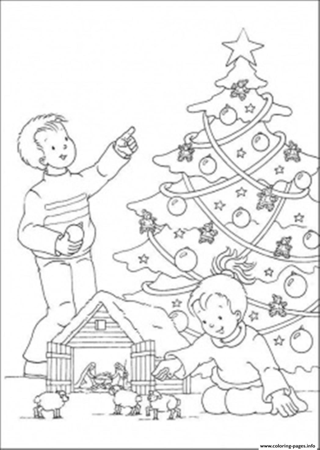 Great Christmas Tree S For Kids Printable5c37 coloring
