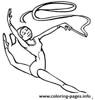 Coloring Pages For Kids Gymnastics Beautifula363 coloring