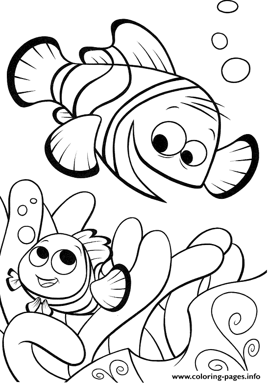 Coloring Pages For Kids Nemo Freece0c coloring