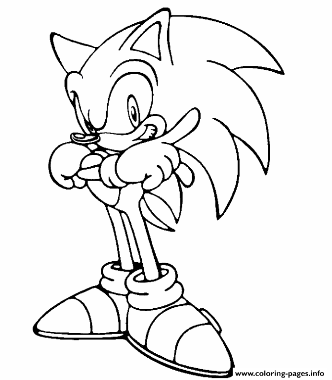 For Kids Sonic X Cartoon56b4 coloring