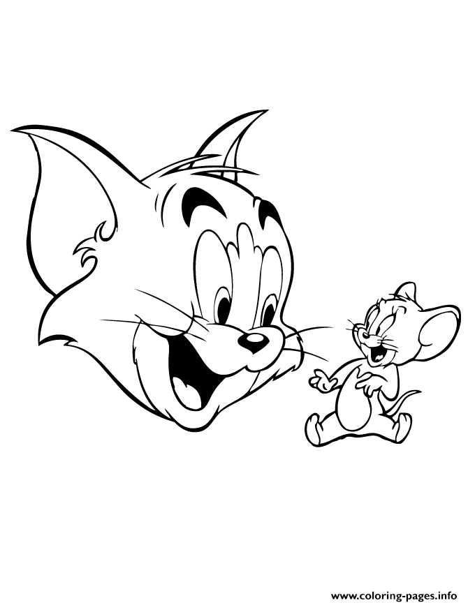 Tom And Jerry For Kids coloring