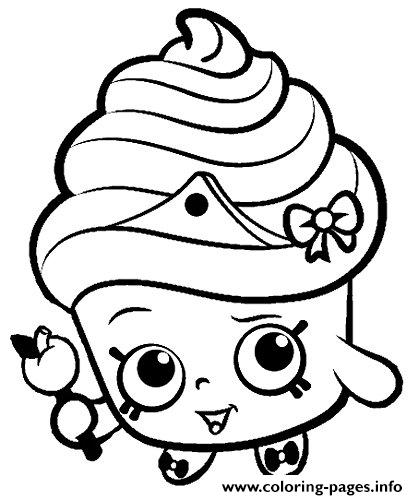 shopkins for kids coloring page printable