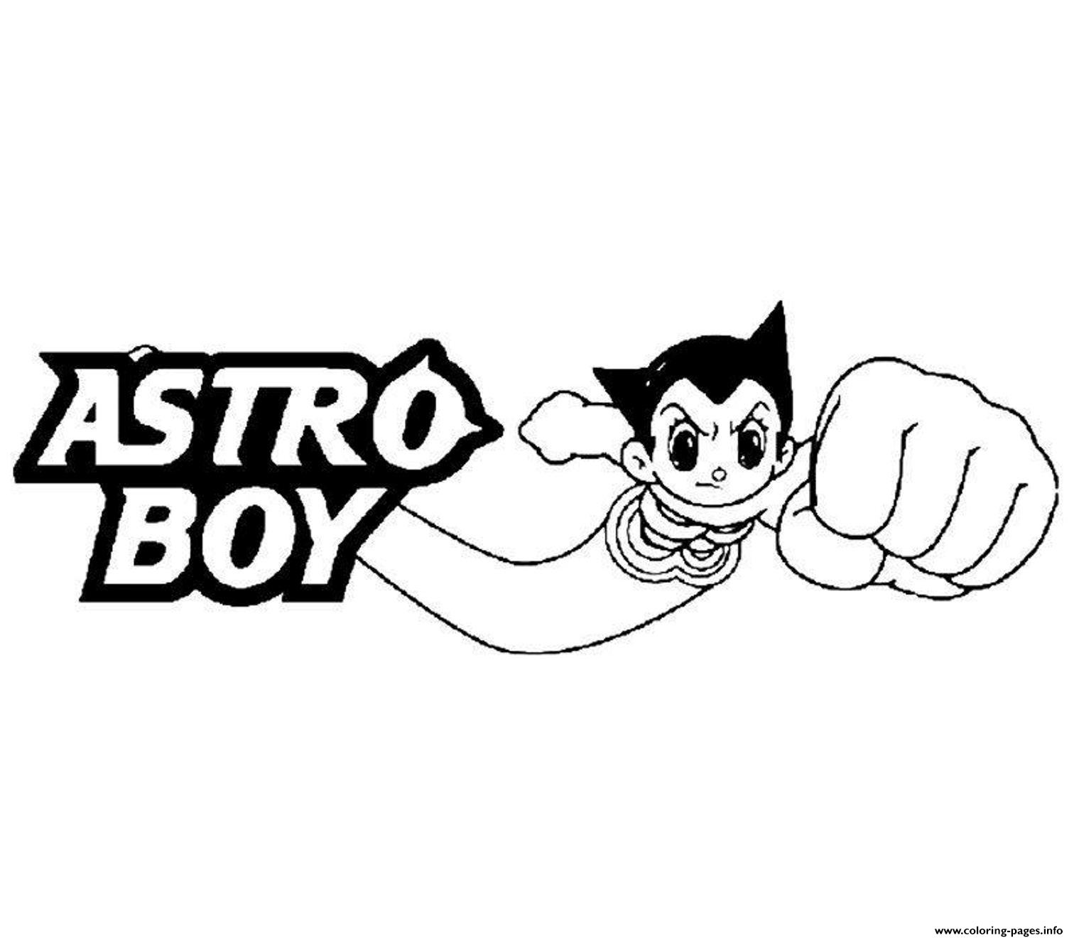 Kids Printable Cartoon S Astro Boye635 coloring