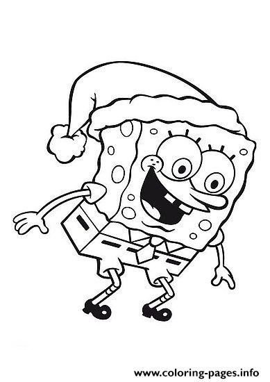 Coloring Pages For Kids Spongebob Christmas58a3 coloring